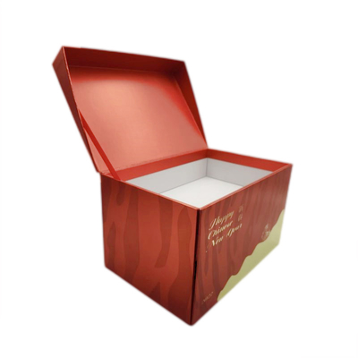 오래가는 강성 종이 선물 상자, 판지로 만드는 용지 선물 상자 26.5x 17x15.5 CM